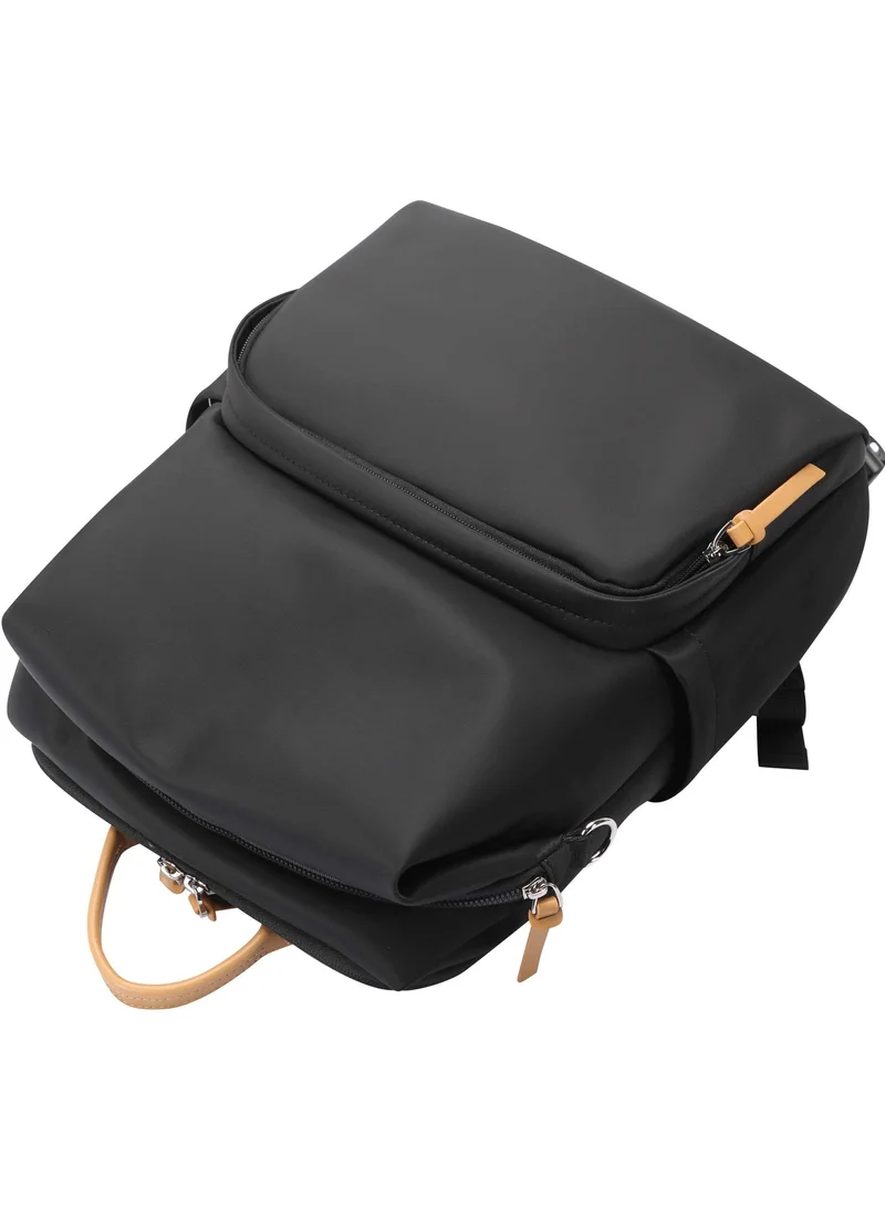 Bopai  Premium Durable Lightweight Ladies Laptop Backpack Water Resistant Synthetic Leather Daypack for Casual/Office/School/College, BO-LB791, Black for Women | Best Price UAE