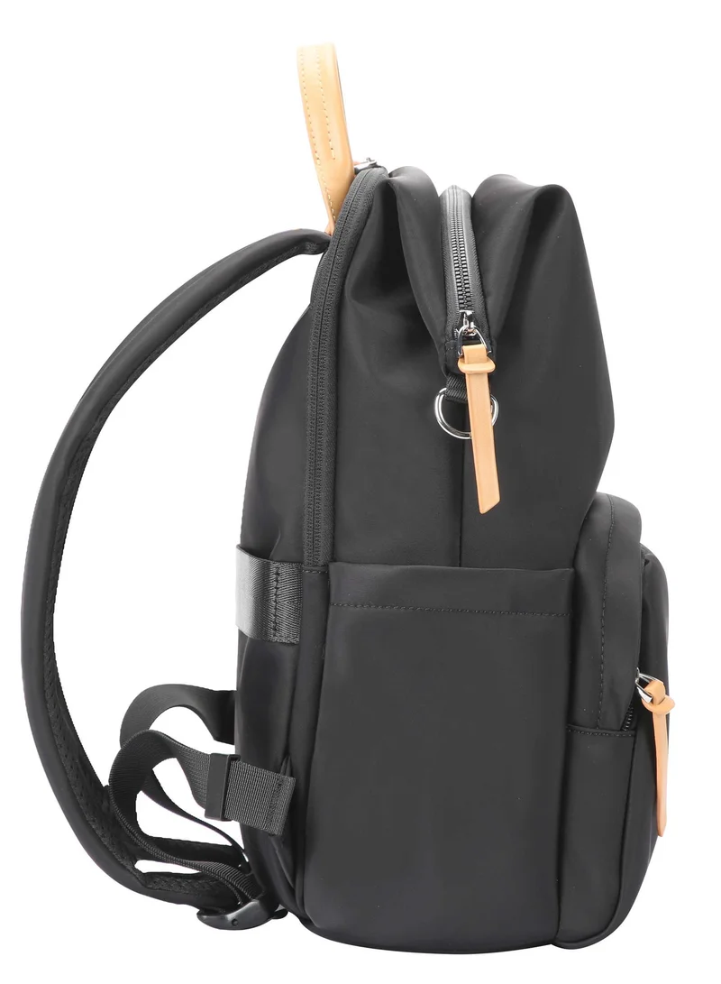 Bopai  Premium Durable Lightweight Ladies Laptop Backpack Water Resistant Synthetic Leather Daypack for Casual/Office/School/College, BO-LB791, Black for Women | Best Price UAE