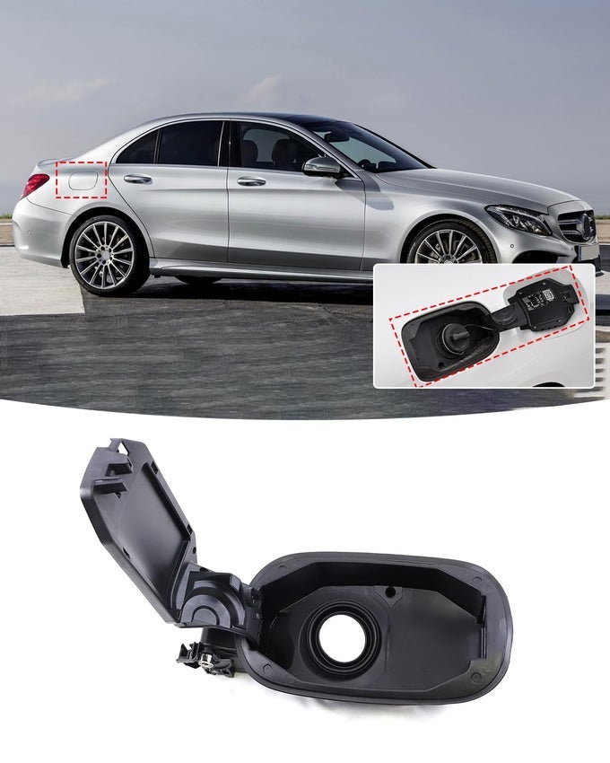 Fuel Tank Cap Cover Assembly Fuel Filler Neck Assembly For Mercedes Benz C Class W205 20142019 2056303204 A2056303204