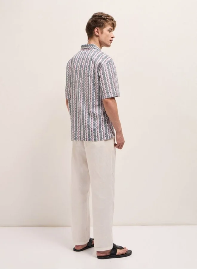 THE BEAR HOUSE Men's Shirt for Casual and Formal Wear | Classic Button-Down Style for Office, Daily Use, Travel, Events & All-Season Outfits | Versatile & Stylish Wardrobe Essential for Every Occasion