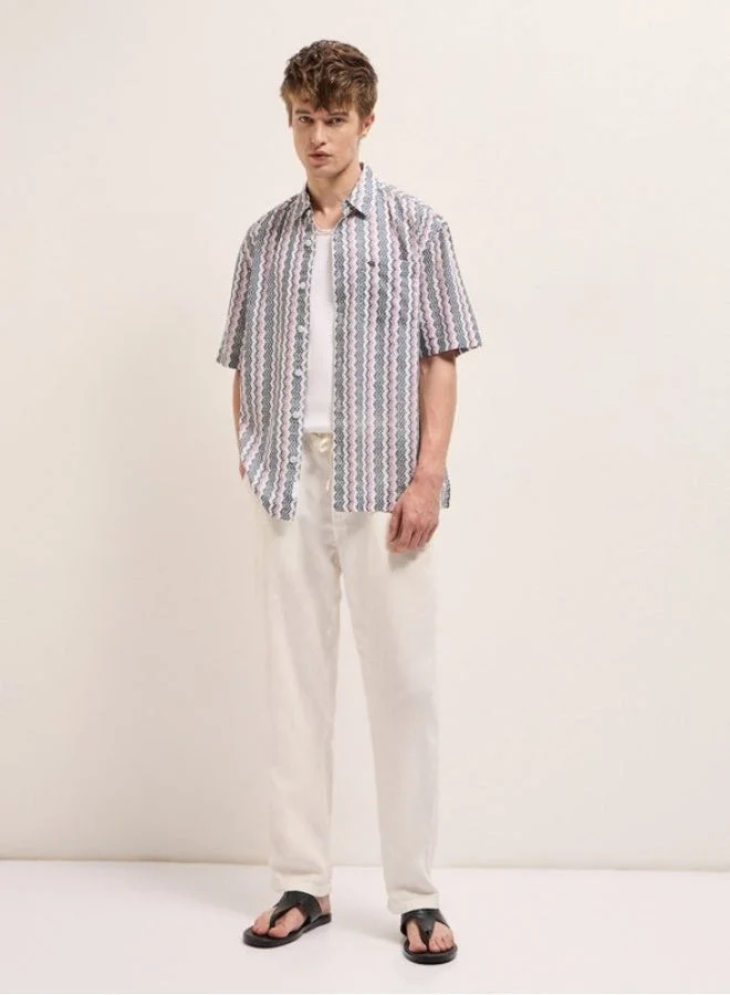 THE BEAR HOUSE  Men's Shirt for Casual and Formal Wear | Classic Button-Down Style for Office, Daily Use, Travel, Events & All-Season Outfits | Versatile & Stylish Wardrobe Essential for Every Occasion for Men | Best Price UAE