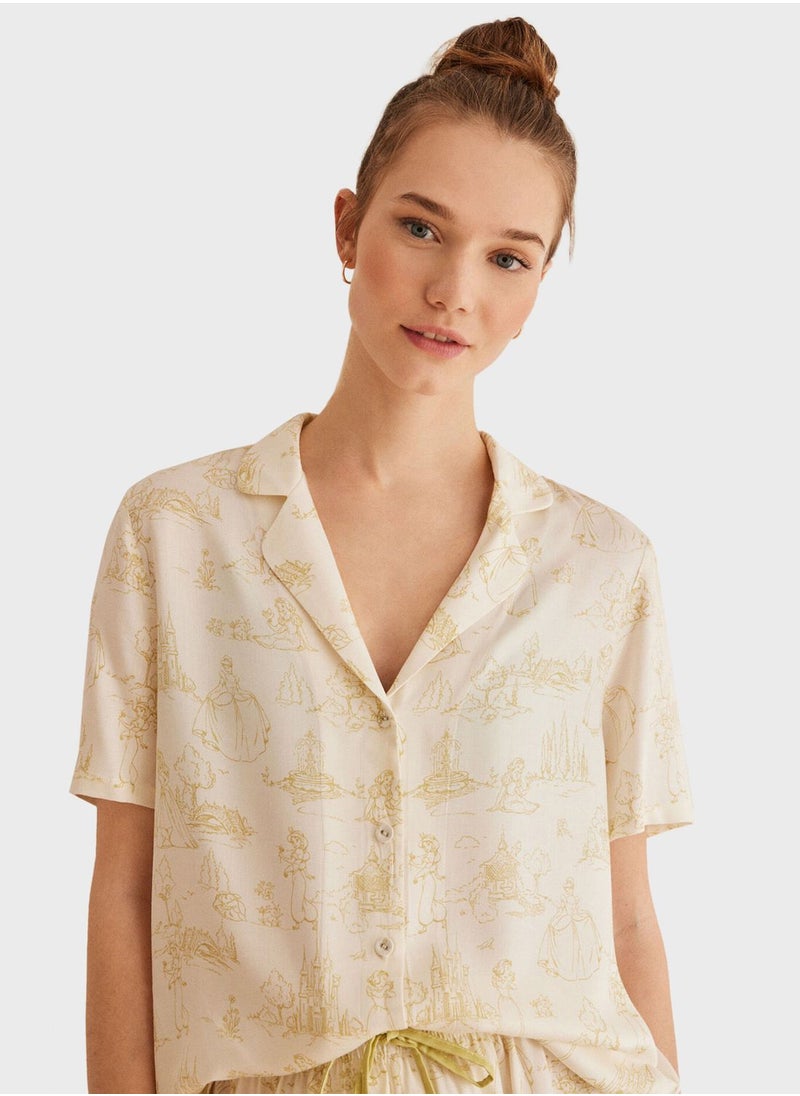 women'secret - Yell Printed Short Pyjama Set - Image 1