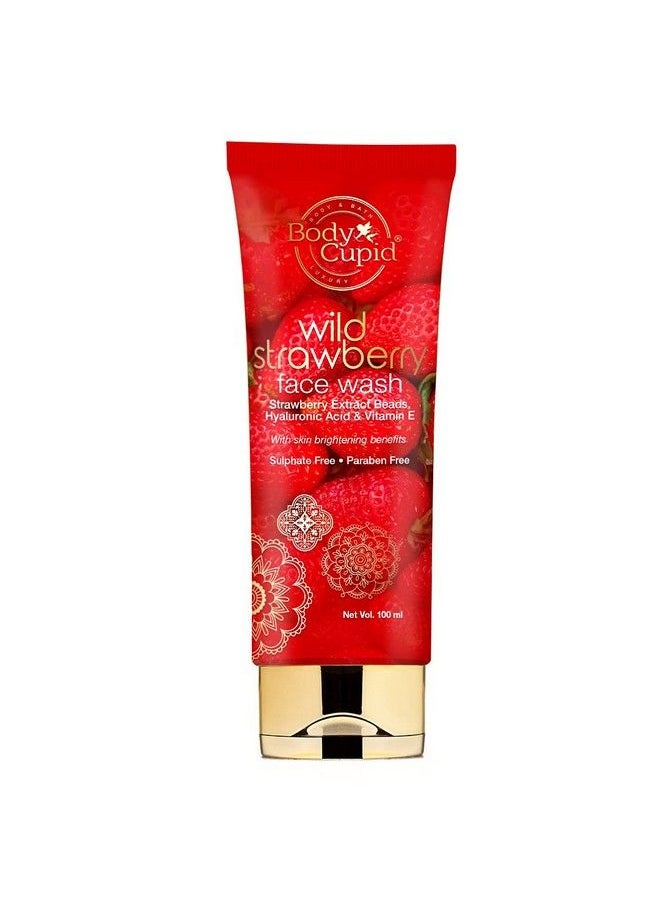 BODY CUPID - Wild Strawberry Face Wash 100 Ml - Image 1