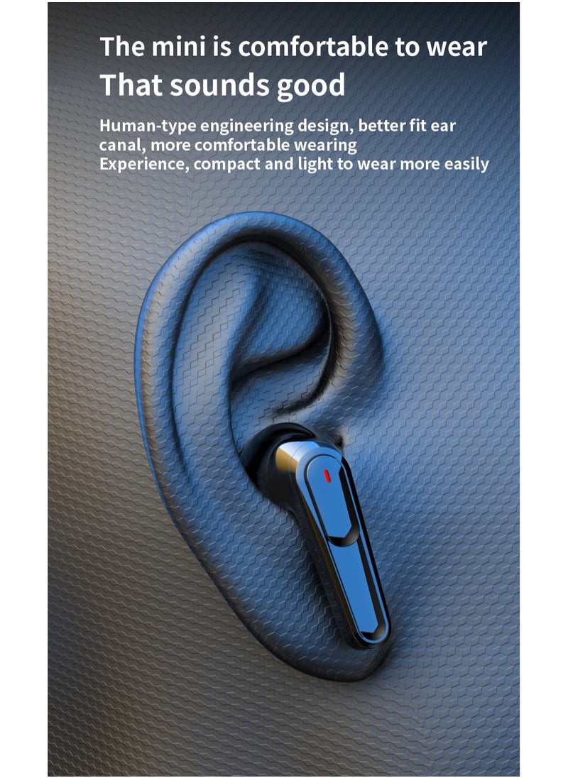 SAB - Wireless Bluetooth Headphones - Digital Display/Touch/Stereo - Image 1