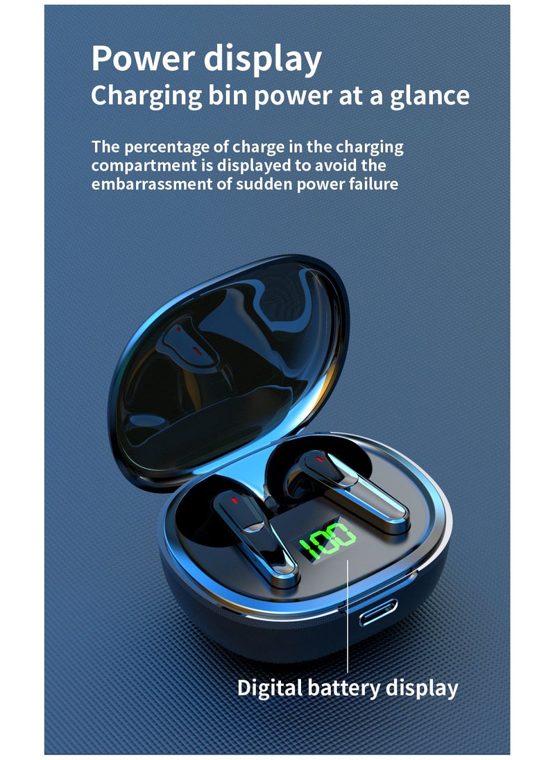 SAB - Wireless Bluetooth Headphones - Digital Display/Touch/Stereo - Image 1