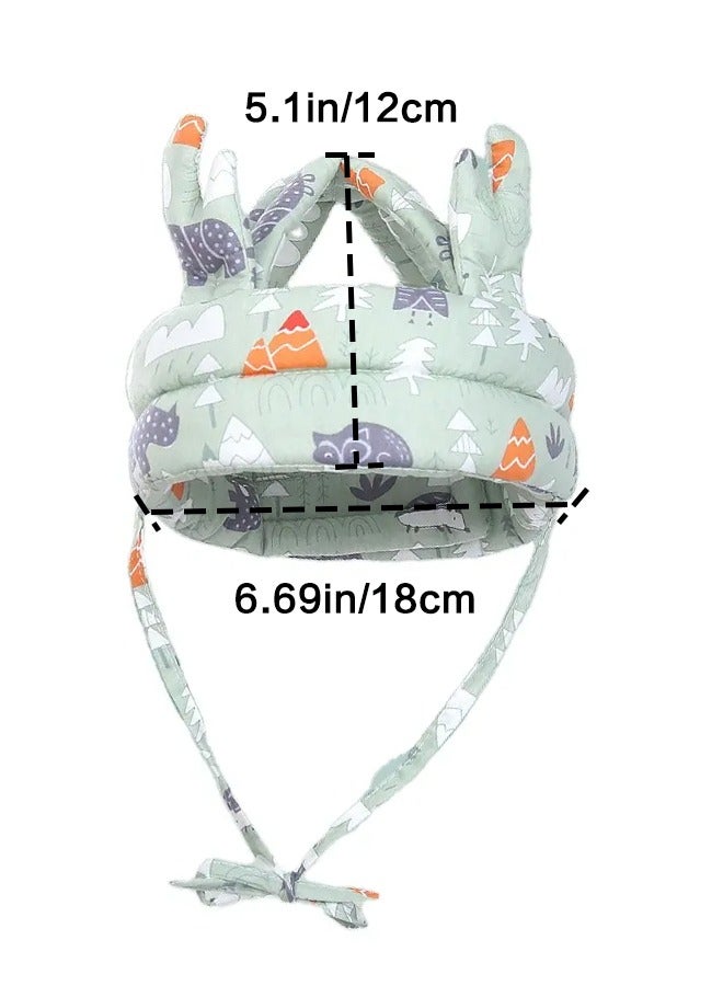 Vividorad Baby Head Protector - Baby Helmet for Crawling Walking Running - No Bumps and Soft Cushion - Adjustable Protective Cap Infant Baby Safety Headguard Suitable for Children Learning to Walk - Image 2