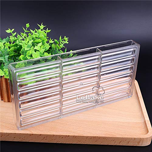 LoBake 18 cavities long sticks shape polycarbonate PC chocolate mold candy fondant ice cube mould baking moldes DIY bakeware supplies - Image 5