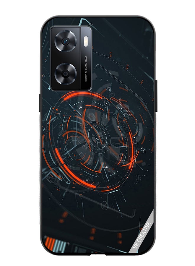 VR CREATIVE Protective Case Cover For Oppo A57/A77s Design Multicolour - Image 1