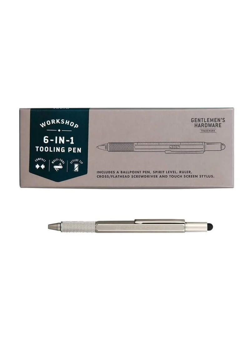 جنتلمنز هاردوير 6 in 1 Tooling Pen