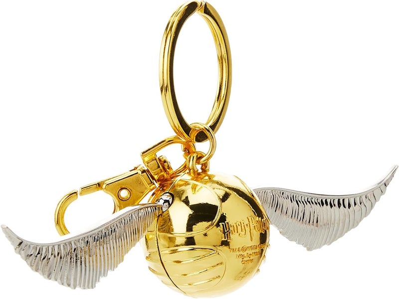 Monogram International Harry Potter Pewter Key Ring: Golden Snitch - Image 3