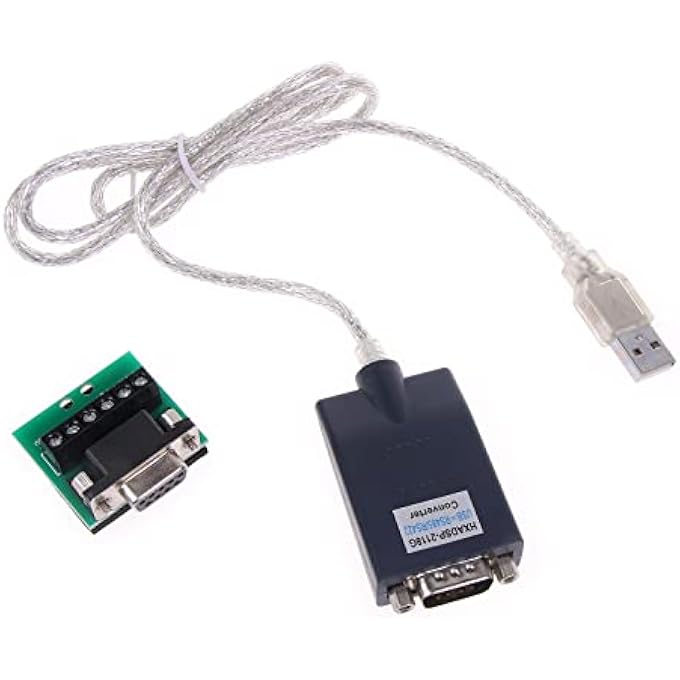 rayihni USB2.0 TO RS-485 RS-422 DB9 PIN FEMALE PORT CHIP PL2303 ISOLATED USB TO A RS485 RS422 ADAPTER CONVERTER - Image 3
