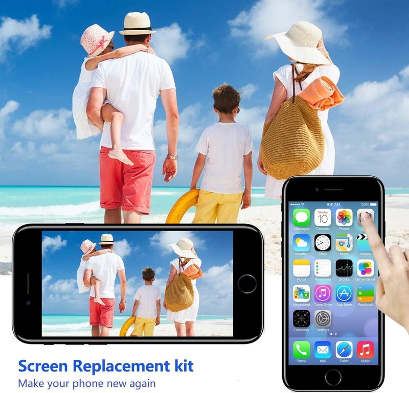 Diykitpl for iPhone 8 Plus Screen Replacement Black 5.5 Inch, 3D Touch LCD Digitizer Display for iPhone 8 Plus, with Repair Tools Kit for A1864,A1897,A1898 Glass Screen - Image 4