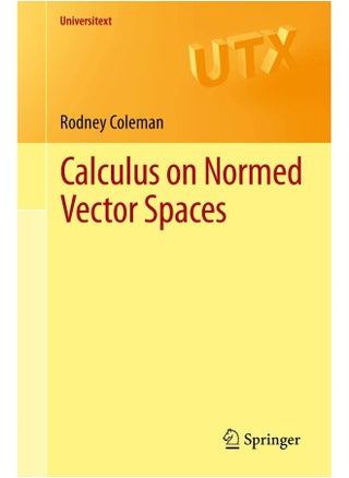 Calculus on Normed Vector Spaces - pzsku/Z4C27573E18600ED9B488Z/45/1747220665/90ac8297-1355-46cc-927f-04672b59e7ea