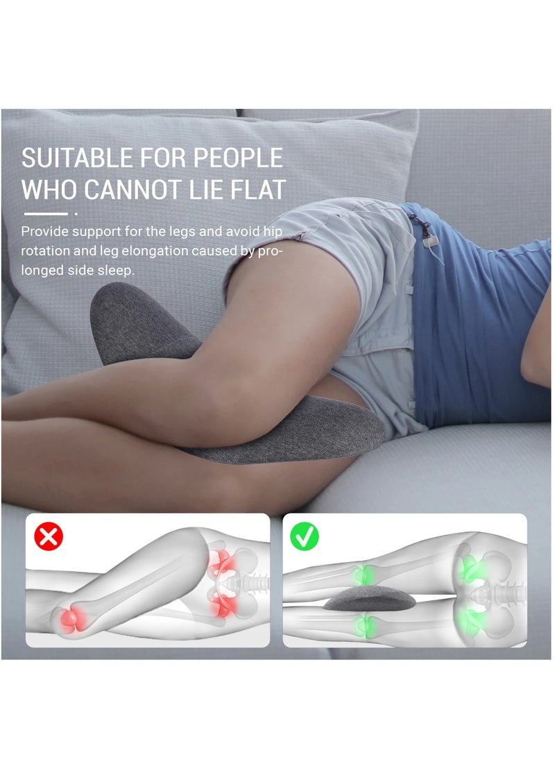 Arabest Waist Support Pillow, Comfortable Cotton Lumbar Support Pillow Portable for Bedroom  - Image 2
