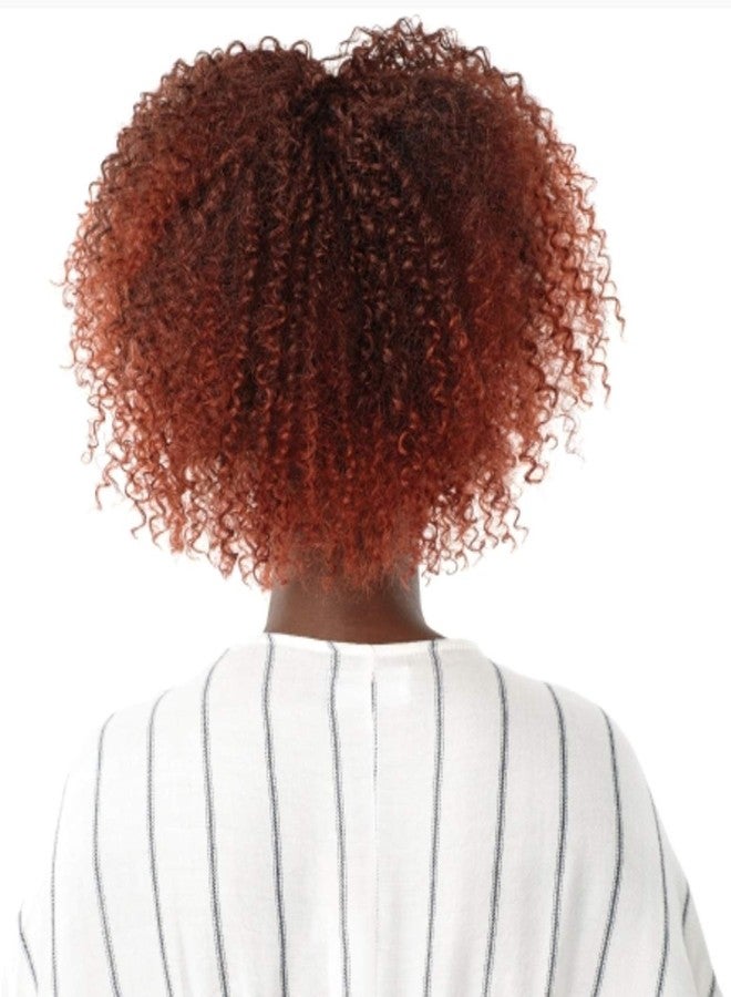 Outre Drawstring Ponytail Big Beautiful Hair 4A KINKY KOILS 14" (2T1/30) - Image 3