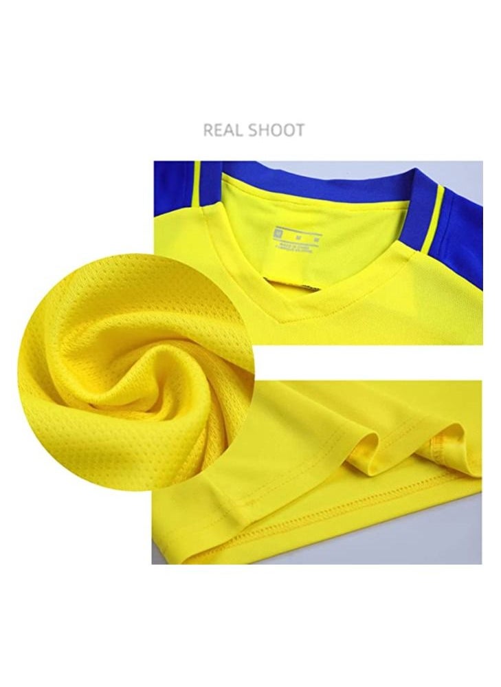 Mars Sports - Al NASSR Soccer Jersey Kit with Shorts, Socks, Football Knee Pads for KIDS - Image 1