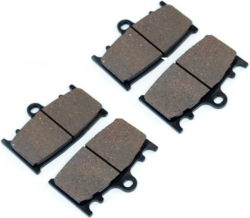 Wivplex Front and Rear Brake Pads Set for Motorbikes