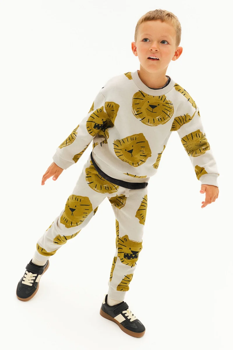 اتش اند ام Printed joggers