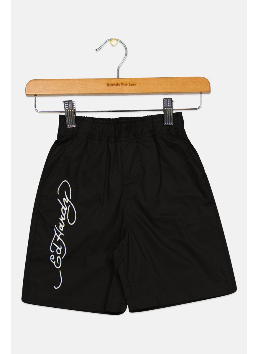 Toddlers Boy Brand logo Pull On Shorts, Black - pzsku/Z4C27C229F78D8592405FZ/45/_/1737643011/c157ef69-5c41-49c4-8c38-c11228e678cb