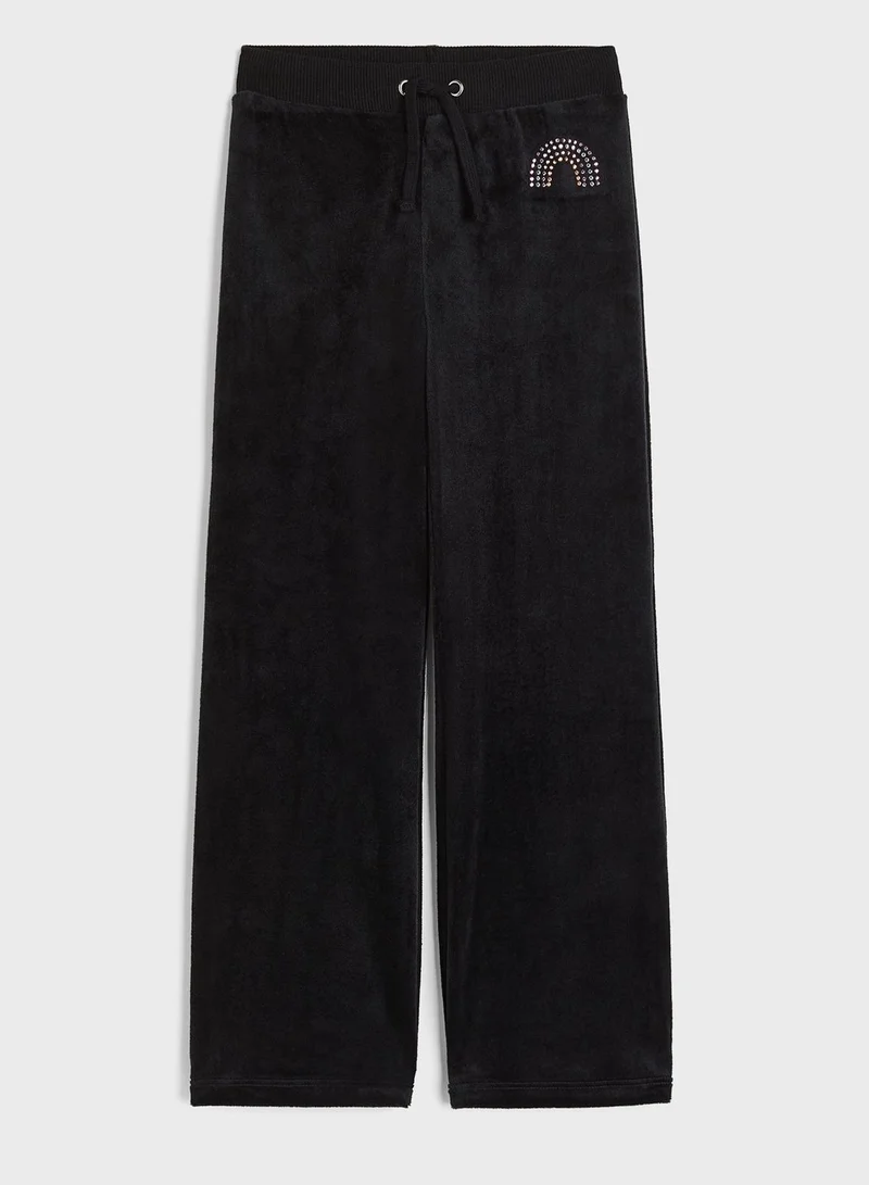 H&M Kids Essential Velour Trousers