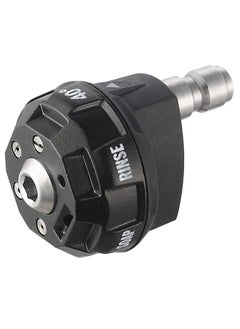 Y&D Pressure Washer Spray Nozzle, 6-in-1 Quick Change over and Adjustable, 1/4in Plug Connect Tips MAX 4000PSI for  - Image 1