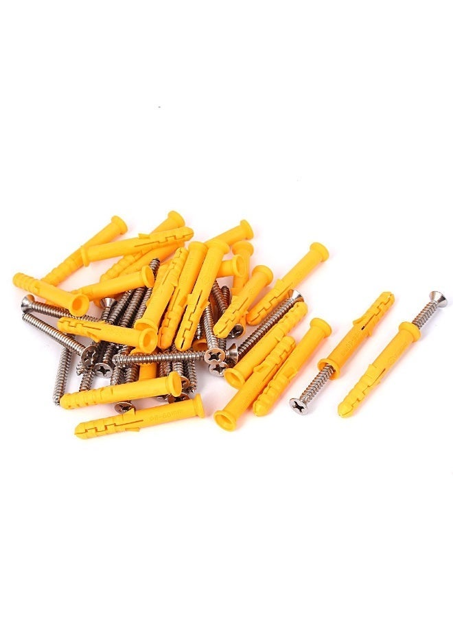 4 x DIY Home Repair Combo Pack: 3x Youmei 8x40mm Expansion Screw Sets (Wall Plugs) + 1x MTX Double-Ended Combined Screwdriver (PH2 & SL6) - Image 4