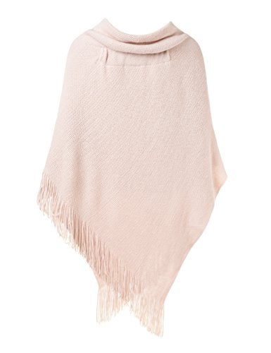 Ferand Shawl Wraps for Women – Toggle Closure, Elegant Fringe Shawl for Travel, Work, or Casual Outfits, Perfect for Fall Layering, Pink - Image 2