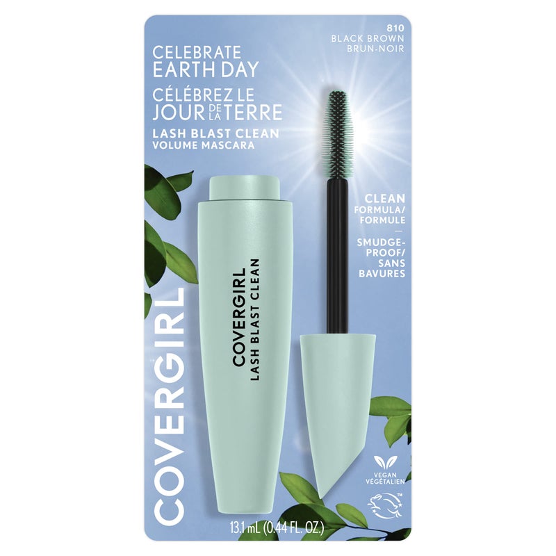 CoverGirl Lash Blast Clean Volume Mascara, Vegan Formula, Volumizing, Smudge-Proof, Black Brown, 1 Count - Image 3