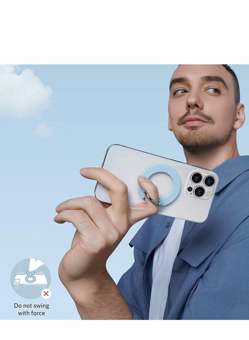 SYOSI Magnetic Phone Grip , Ring Holder, Adjustable Kickstand Designed For iPhone 14 13/ 13 Mini / Pro/ Pro Max, 12 Max - Image 2