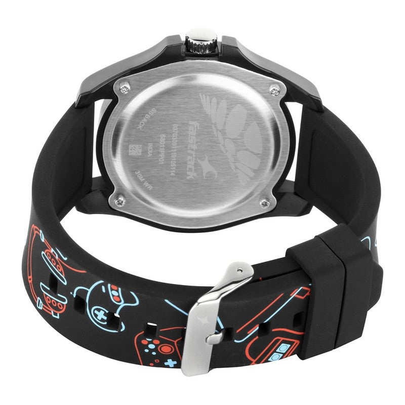 Fastrack Analog White Dial Unisex-Adult Watch-68011PP01 - Image 4