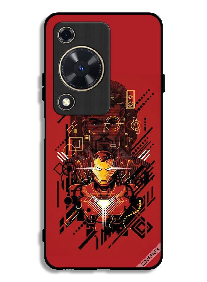 Covernex Huawei Nova Y72S Protective Case Cover Iron Man Art