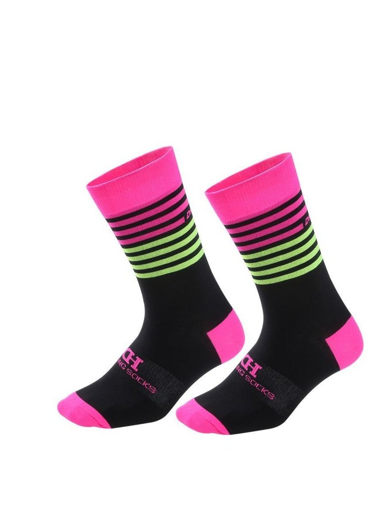 Loquat Anti Slip Mid Calf Sport Socks 