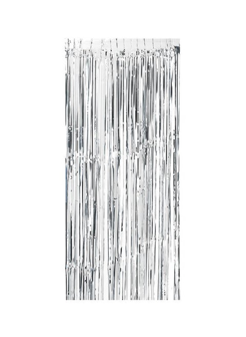 Metallic Foil Fringe Curtain