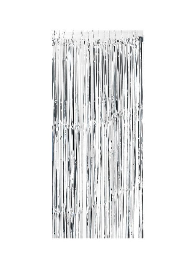 Generic Metallic Foil Fringe Curtain  - Image 1