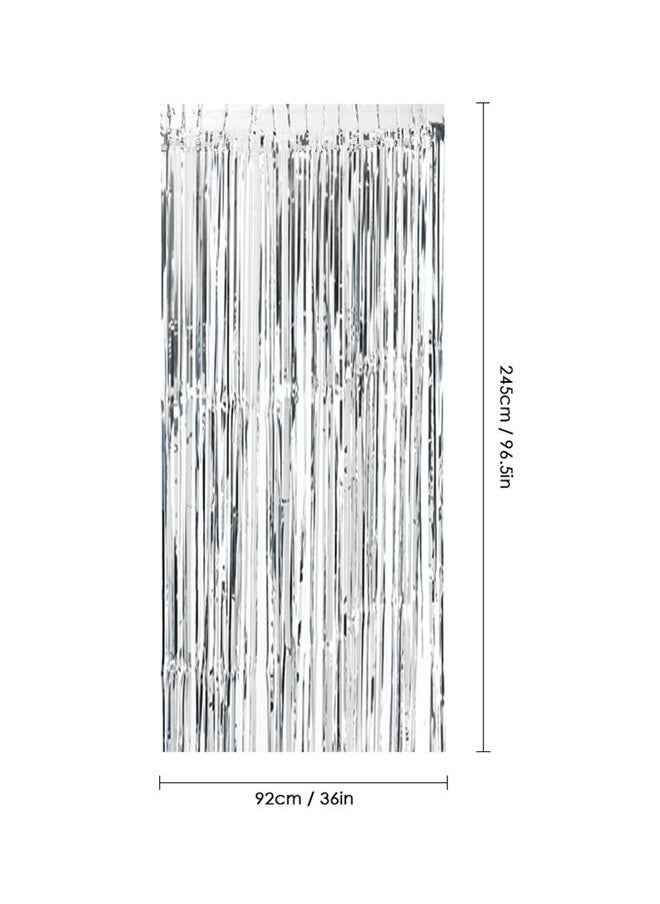 Generic Metallic Foil Fringe Curtain  - Image 3