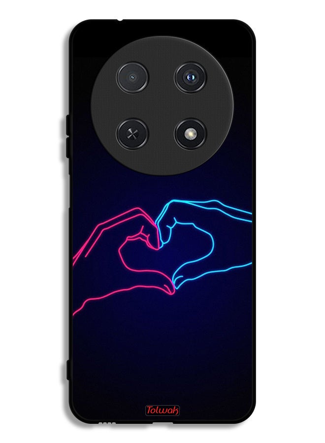 Tolwak Huawei nova 13i Protective Case Cover Touching Hand Making Heart - Image 1