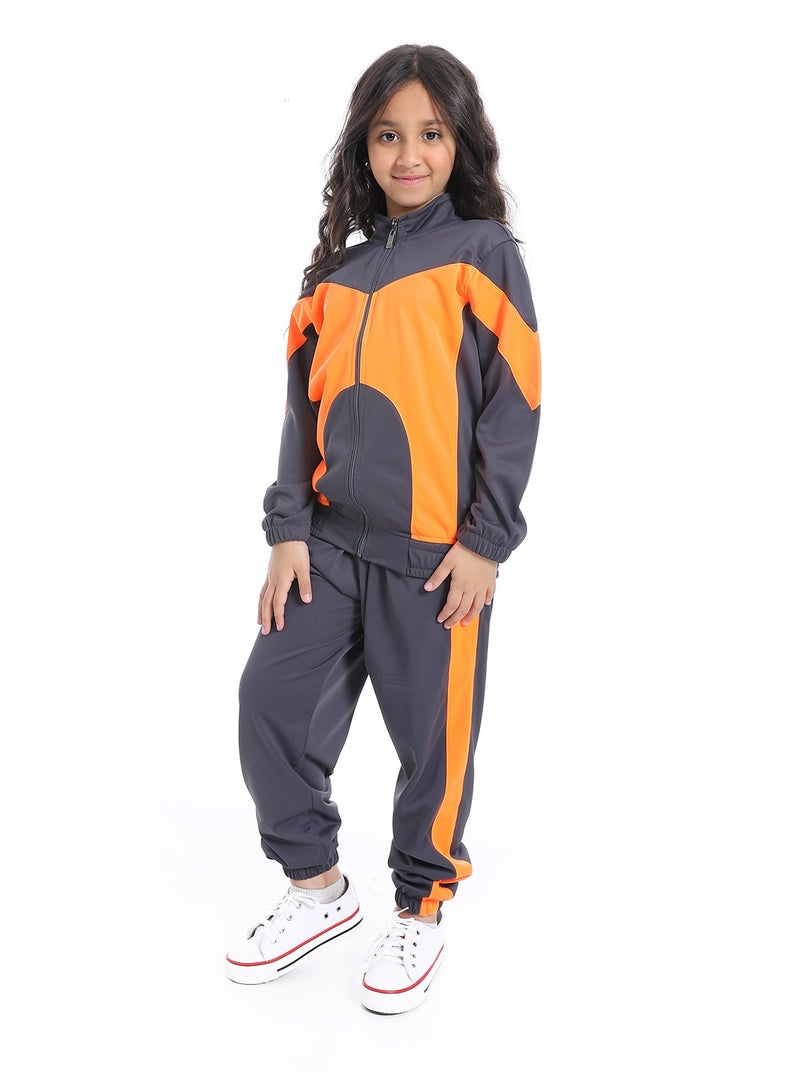 سيزار ترنج رياضي بناتي مكون من قطعتين - Image 2