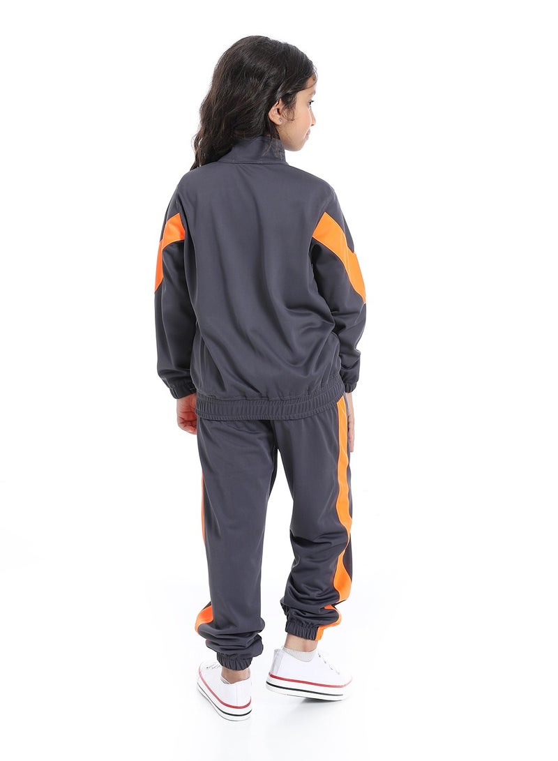 سيزار ترنج رياضي بناتي مكون من قطعتين - Image 3