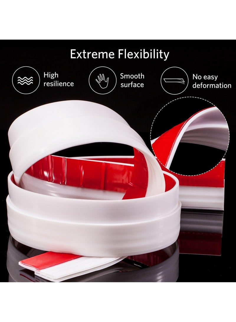 ف.ا.م.س سدادة مسودة الباب، ختم تحت الباب بطول 120 سم، ممسحة الباب للأبواب الخارجية والداخلية، مانع مسودة الباب السفلي للغبار وعزل الضوضاء - Image 2