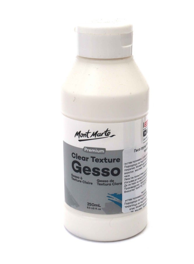 Mont Marte Premium Clear Textured Gesso 250ml Content - Image 1