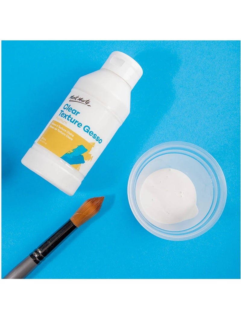 Mont Marte Premium Clear Textured Gesso 250ml Content - Image 2