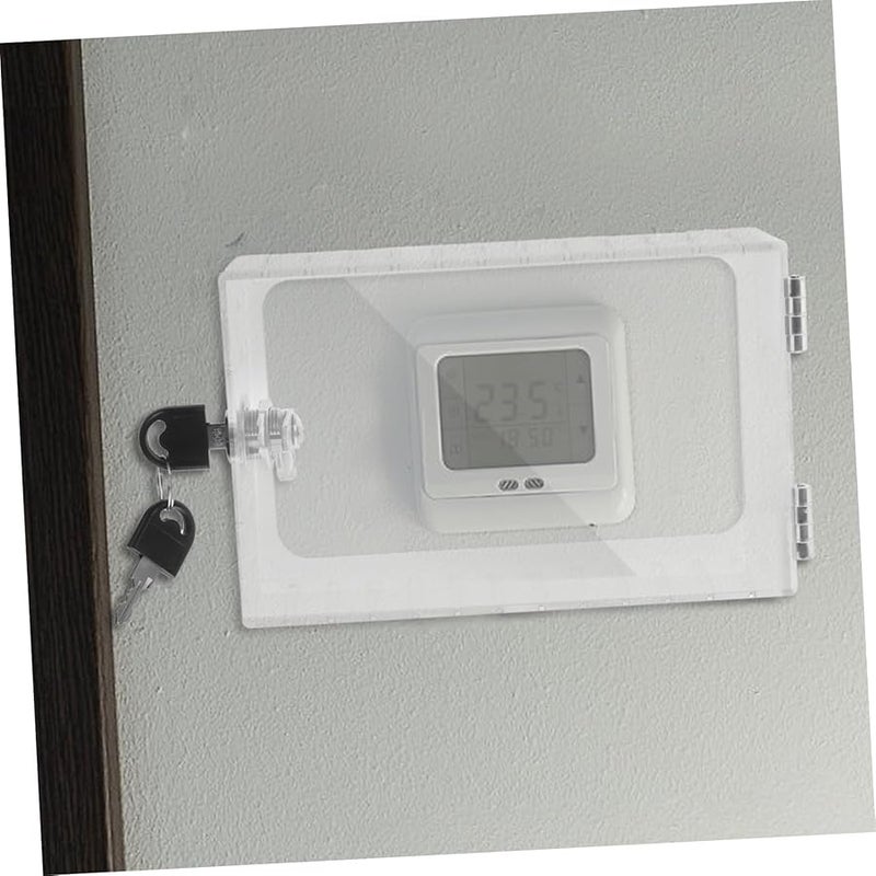 Large Universal Wall Thermostat Lock Box Protective Cover AC Thermostat Cover - Image 5
