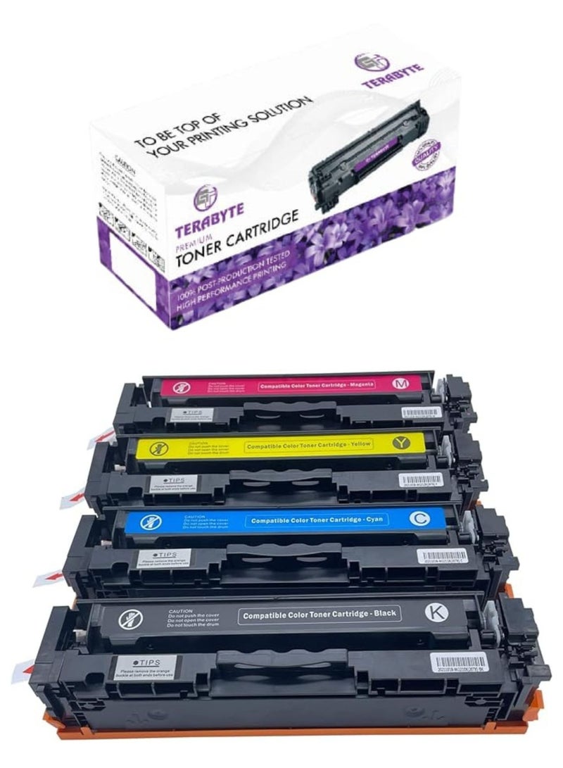 Terabyte Pack Of 4 Toner Cartridges For Canon 045 CRG-045 Multicolour - Image 2