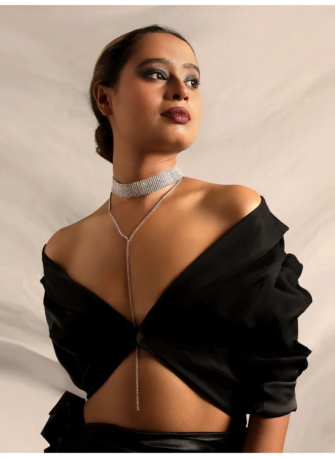 SOHI Party Artificial Body Chain Jewellery