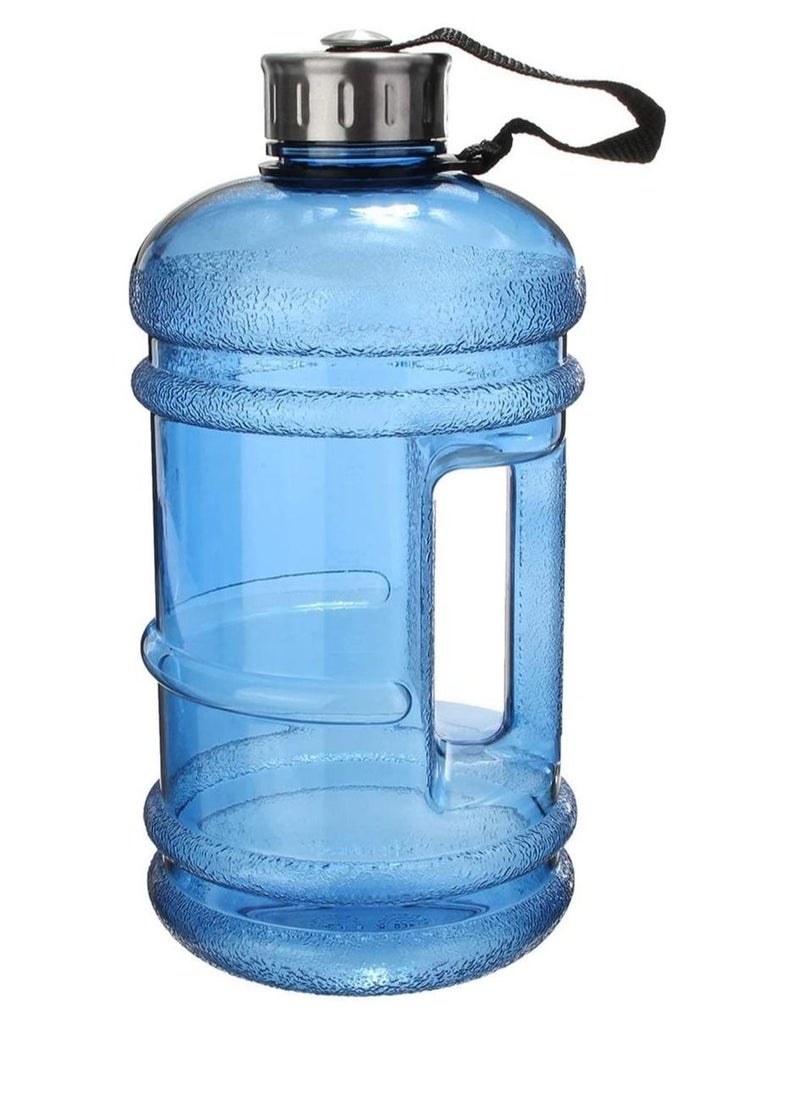 H PRO Outdoor Sports Water Bottle| BPA Free Half Gallon Water Bottle| Drink Container with Handle| Fitness Bottle for Gym Workout| 2.2L  - Image 1