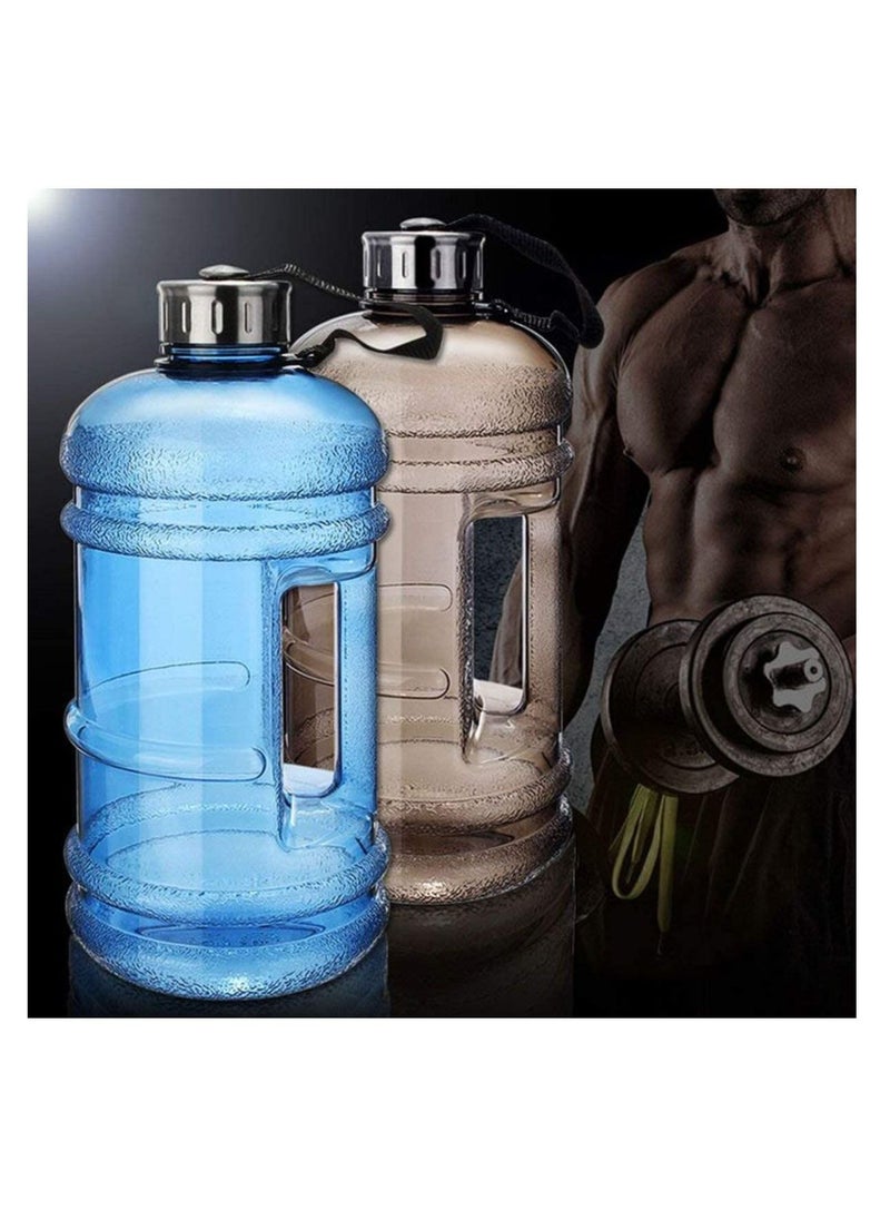H PRO Outdoor Sports Water Bottle| BPA Free Half Gallon Water Bottle| Drink Container with Handle| Fitness Bottle for Gym Workout| 2.2L  - Image 3