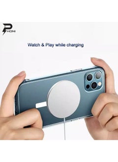 Phoni Phoni Clear Case Magnetic [Non Yellowing]  [Drop Protection] Shockproof Cover Slim Compatible with Apple iPhone 14 Pro  - Image 5
