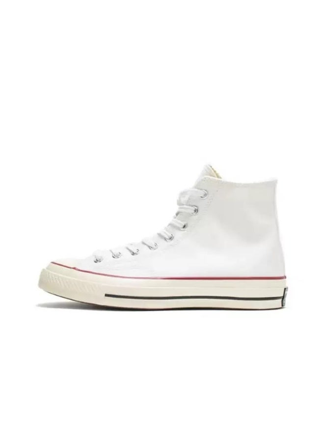 CONVERSE White High - Top Canvas Sneakers - Image 1