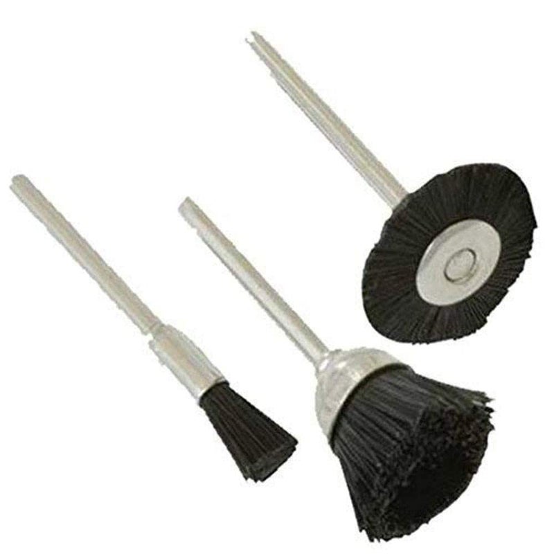 Diy Crafts 12709 11692 Nylon Wire Wheel Brushes for Dremel Rotary Tools Polish Clean 1/8'', Multicolor, 45 Piece - Image 2