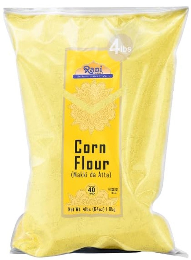 Rani Brand Authentic Indian Products Rani Corn Flour (Makki ka Atta) 64oz (4lbs) 1.81kg Bulk ~ All Natural | Vegan | Gluten Friendly | NON-GMO | Indian Origin - Image 1